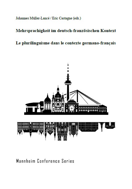 Titelseite des Buches zeigt die Skyline von Mannheim und Reims. Zusätzlich beinhaltet sie den Titel, die Namen der Herausgeber sowie den Namen der Konferenzreihe.